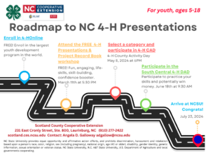 Roadmap to 4-H Presentations