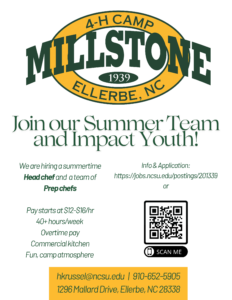 Cover photo for 4-H Camp Millstone Needs YOUR Help!