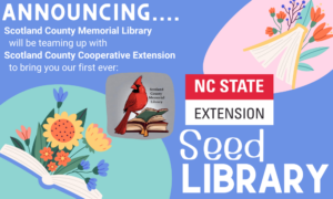 Cover photo for Scotland County Seed Library Grand Opening