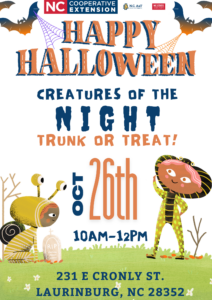 Cover photo for Trunk or Treat! Creatures of the Night